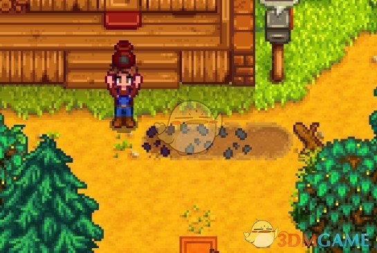 《星露谷物语》可成长的石头作物MOD