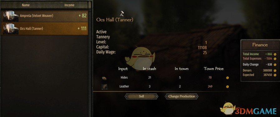 《骑马与砍杀2》工厂菜单MOD