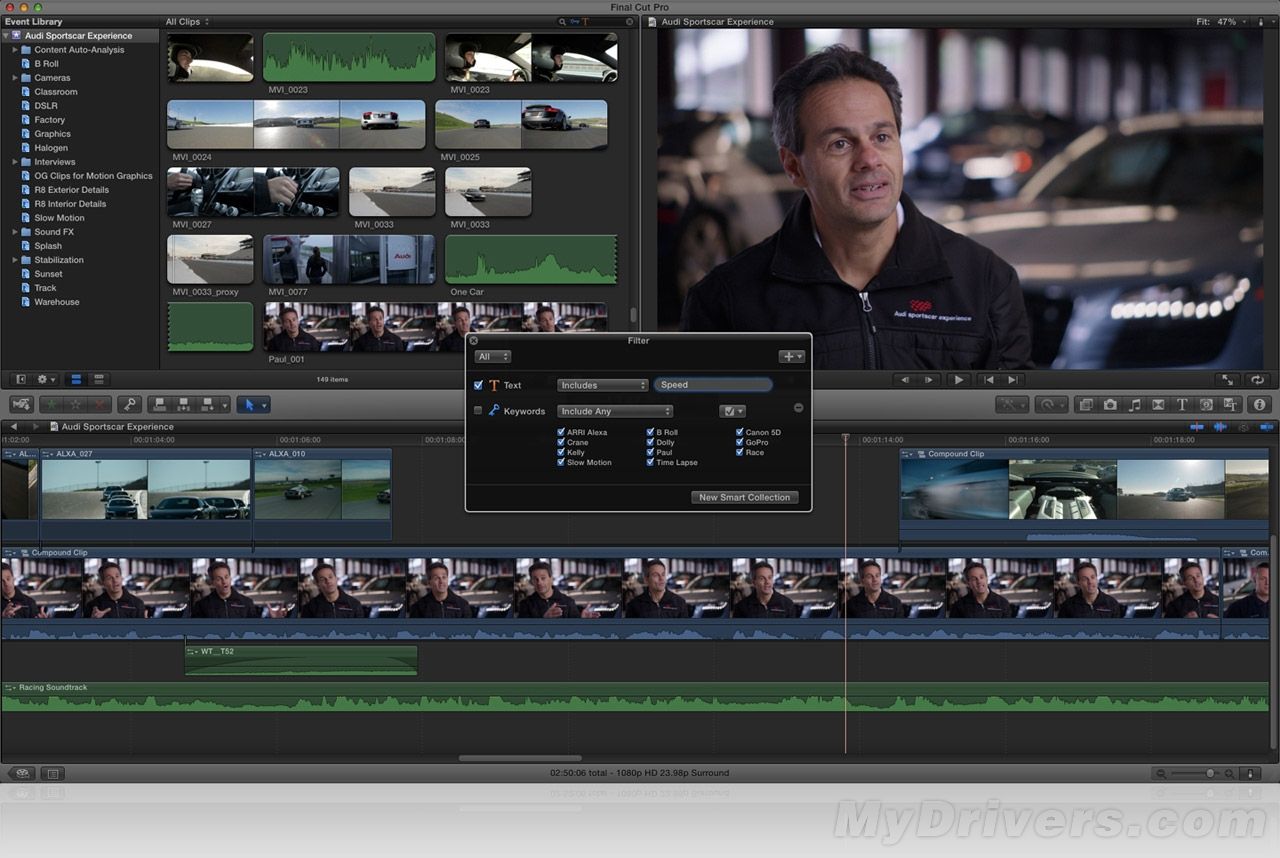 《Final Cut Pro x》最新版