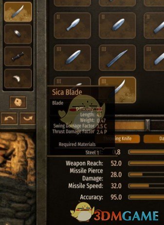 《骑马与砍杀2》投掷近战武器MOD