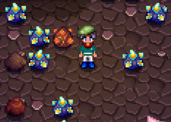 《星露谷物语》动态铱矿石与铱锭MOD