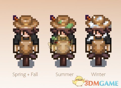 《星露谷物语》季节性豪华稻草人MOD