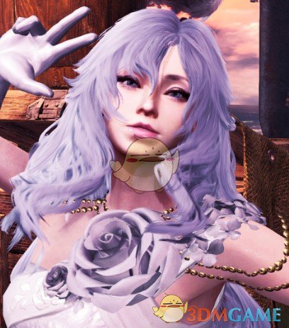 《怪物猎人：世界》玫瑰波浪长发MOD