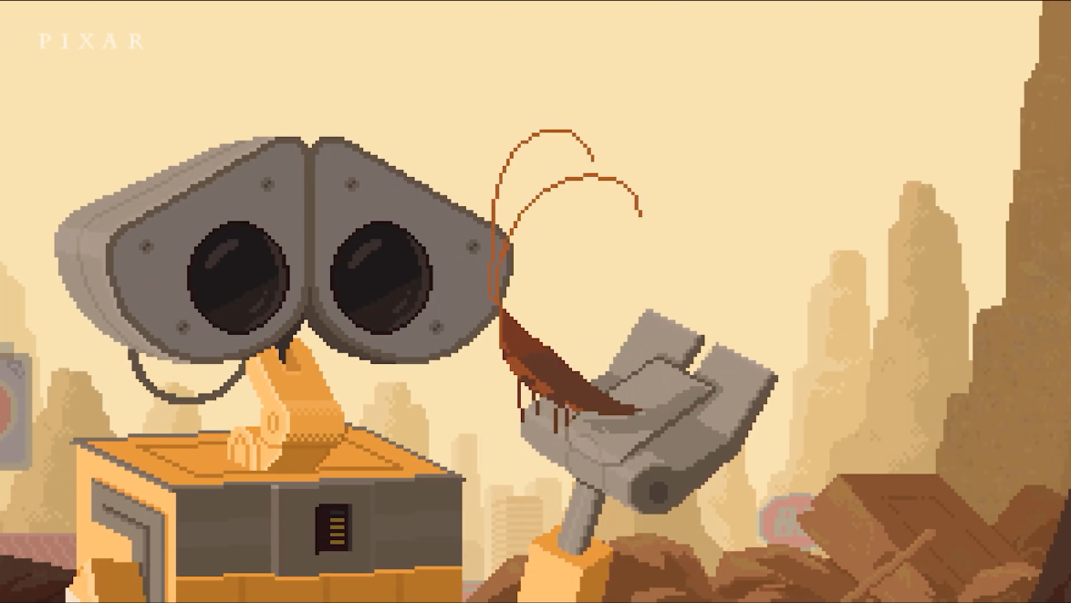 纪念地球日 皮克斯公开16bit版《机器人总动员》短片