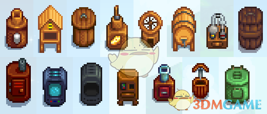 《星露谷物语》机器增强器MOD