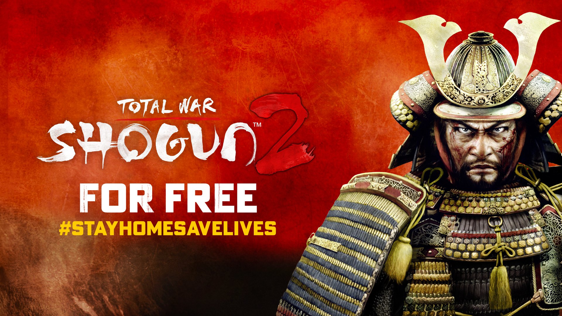 《全战：幕府将军2》确认28日免费送 鼓励大家留在家中