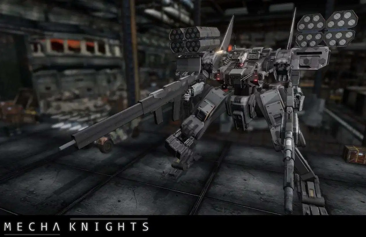 单人开发机甲新作《机甲骑士：噩梦》开发视频展示