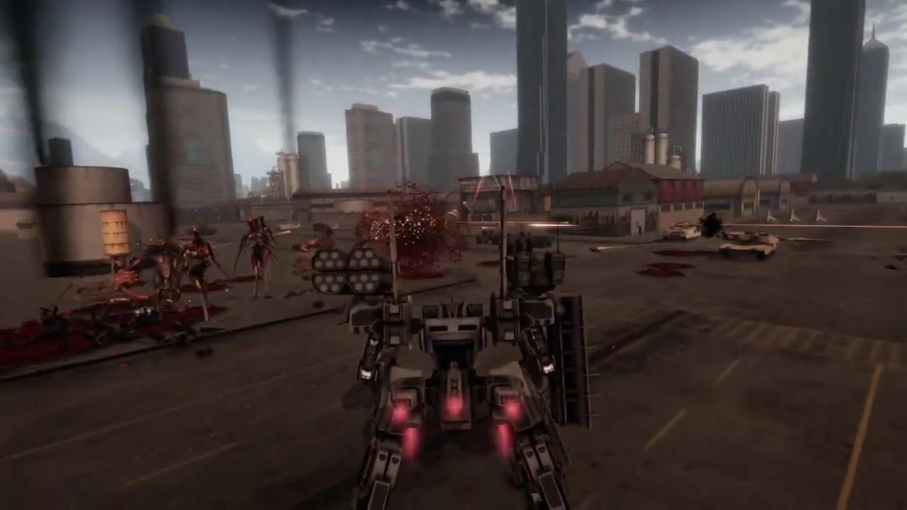 单人开发机甲新作《机甲骑士：噩梦》开发视频展示