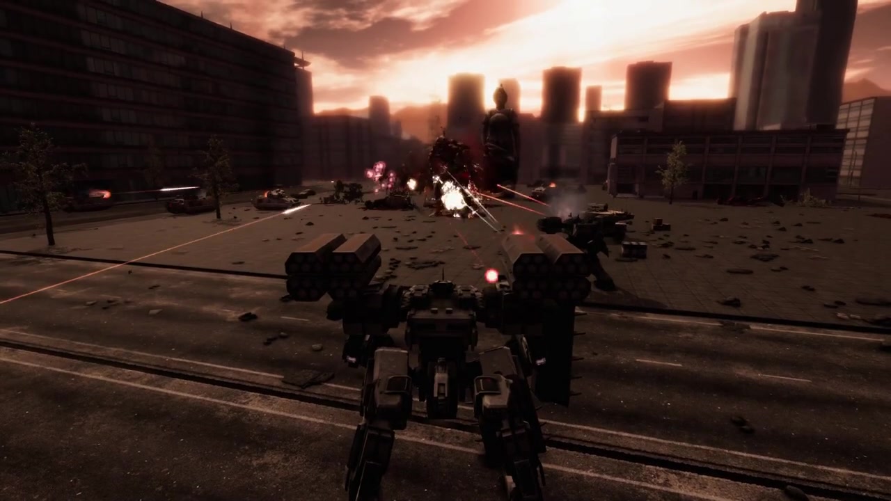 单人开发机甲新作《机甲骑士：噩梦》开发视频展示