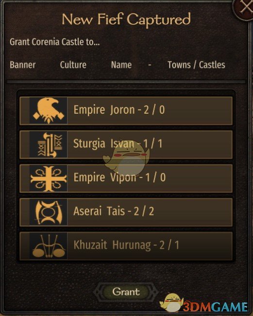 《骑马与砍杀2》战后保留堡垒MOD