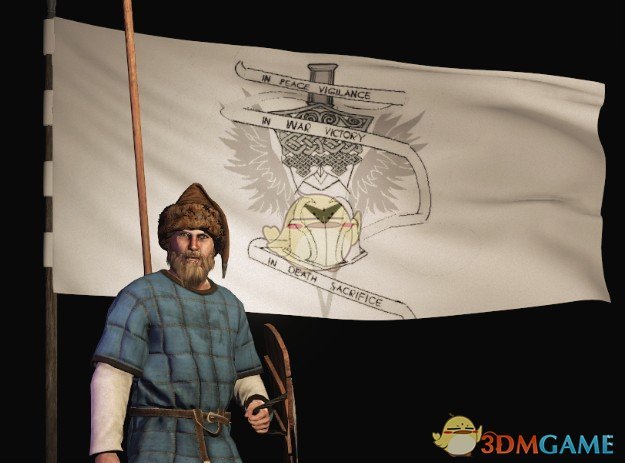 《骑马与砍杀2》灰色守望者头盔旗帜MOD