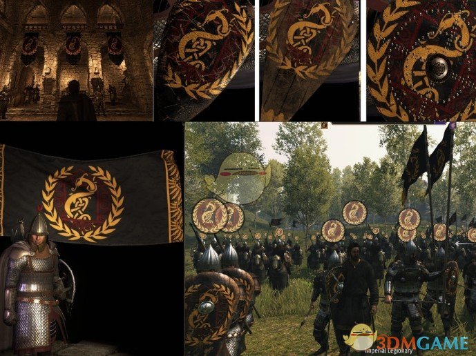 《骑马与砍杀2》帝国龙旗MOD