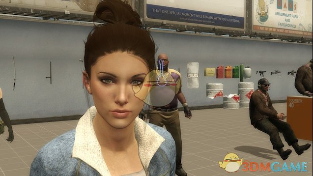 《求生之路2》Zoey的新发型MOD