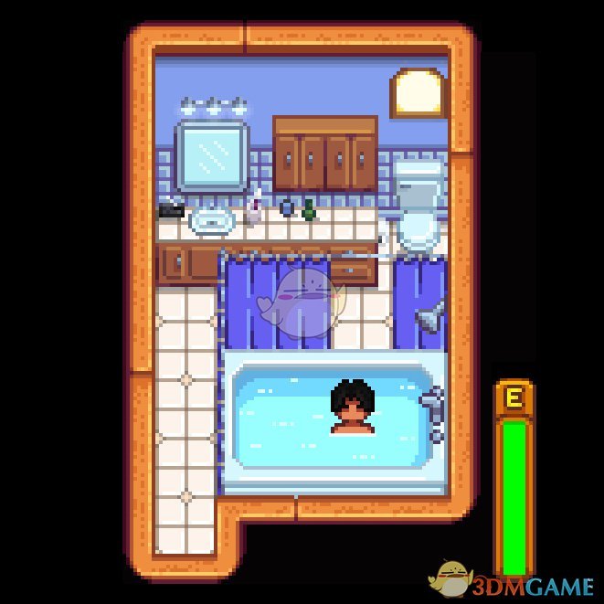 《星露谷物语》紧凑型小浴室MOD