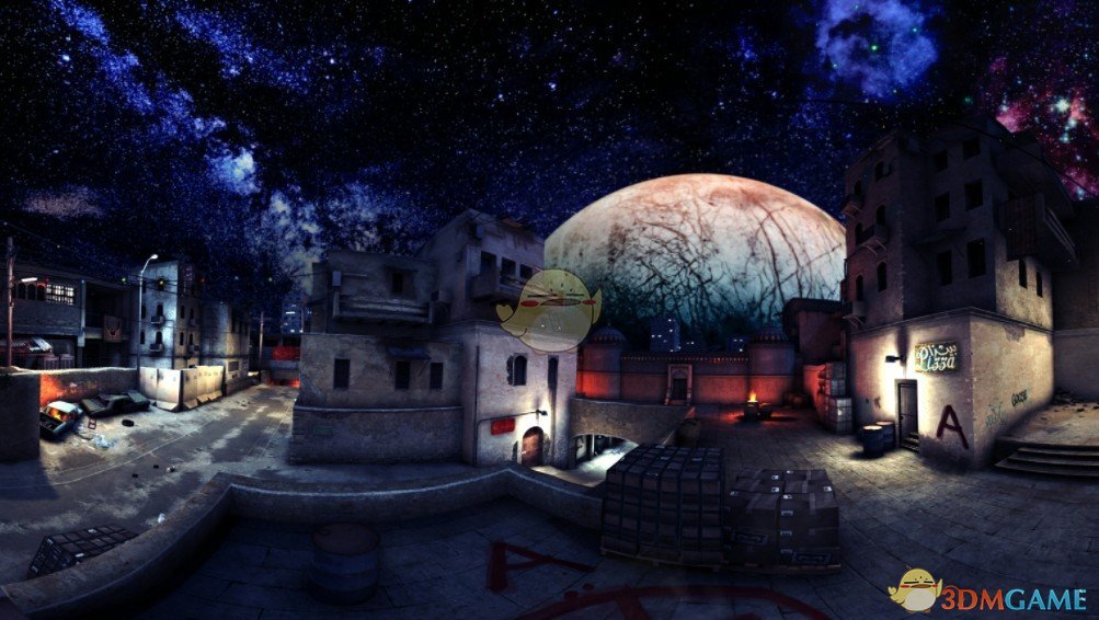 《Wallpaper Engine》CSGODust2地图平移动态壁纸