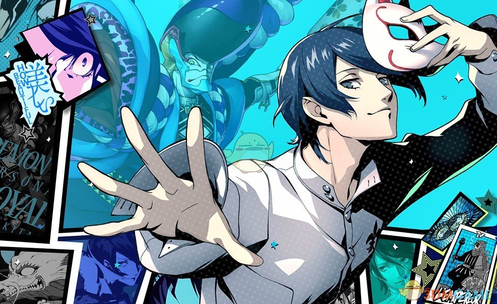 《Wallpaper Engine》女神异闻录5喜多川祐介立绘动态壁纸