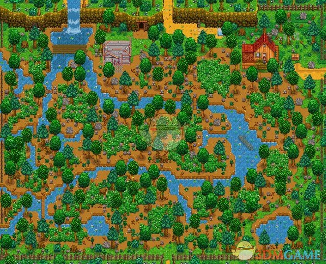 《星露谷物语》沼泽农场MOD