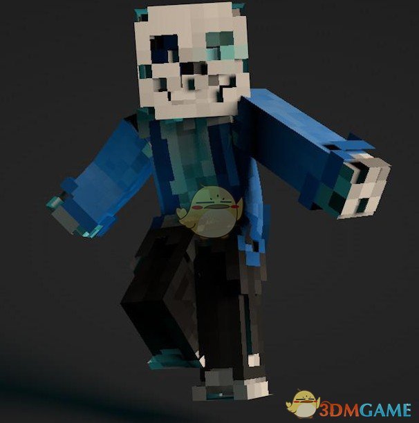 《我的世界》传说之下Sans皮肤MOD