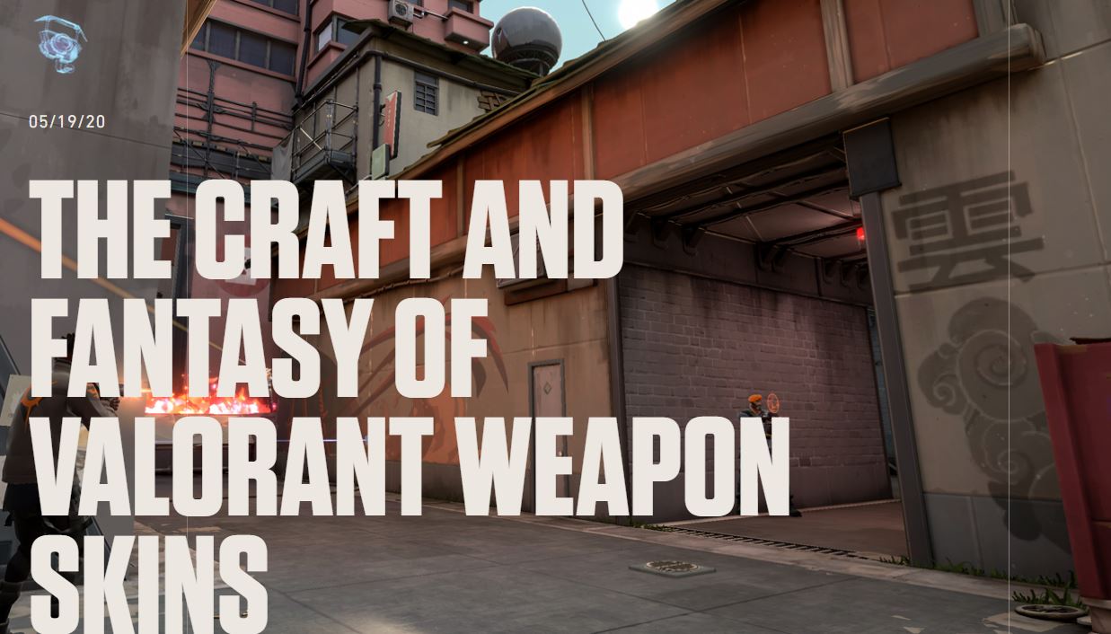 《Valorant》开发日志：武器造型的工艺与幻想