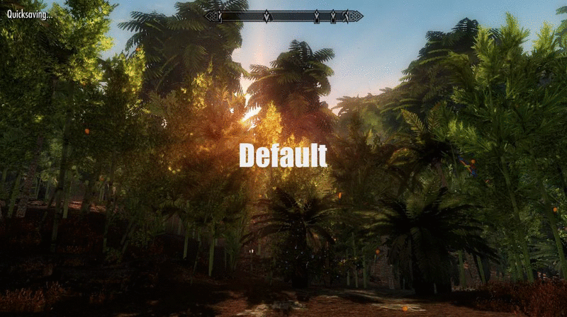 《上古卷轴5：天际重置版》热带天际优化MOD