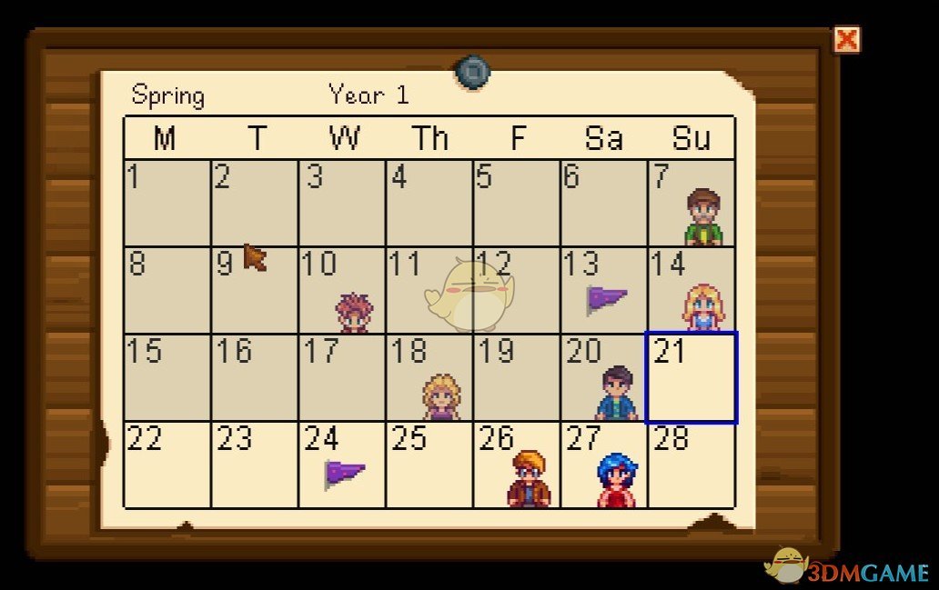 《星露谷物语》菜单无处不在MOD