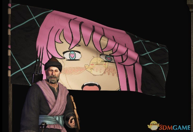 《骑马与砍杀2》动漫少女旗帜MOD