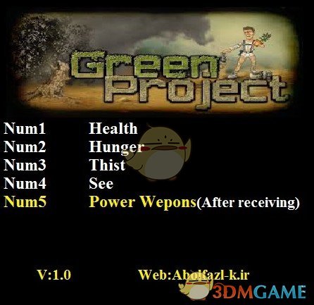 《绿色计划》v1.0五项修改器[Abolfazl]