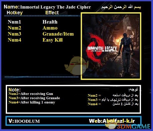 《除夕：双鱼玉佩》v1.0四项修改器[Abolfazl]
