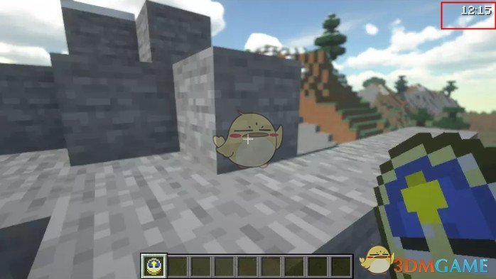 《我的世界》GUI时钟MOD