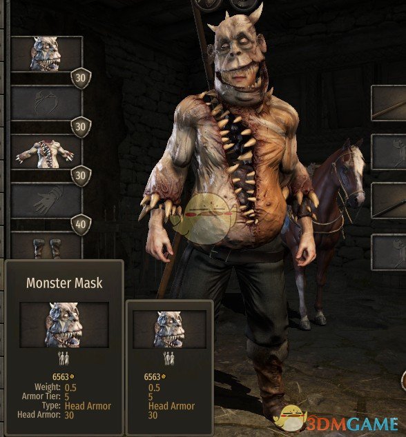 《骑马与砍杀2》恐怖怪物护甲MOD