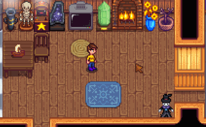 《星露谷物语》使用工具花瓣特效MOD