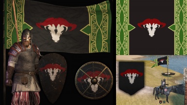 《骑马与砍杀2》奇幻风旗帜包MOD