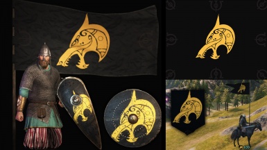 《骑马与砍杀2》奇幻风旗帜包MOD