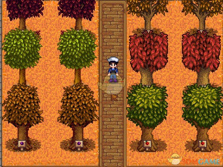 《星露谷物语》季节性草坪MOD