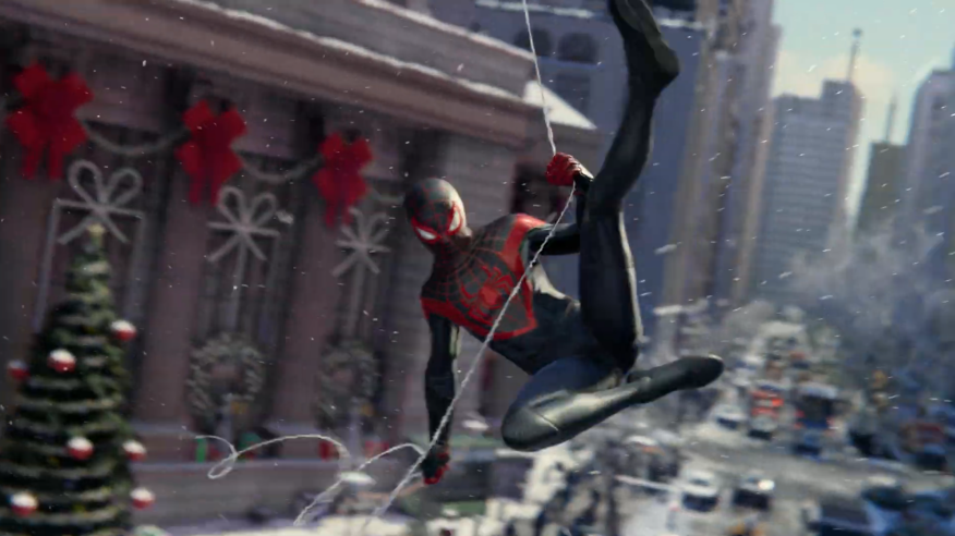 PS5游戏发布会：《漫威蜘蛛侠：迈尔斯》今年假期首发登陆