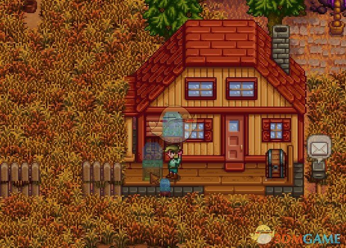 《星露谷物语》蝴蝶飞舞箱MOD