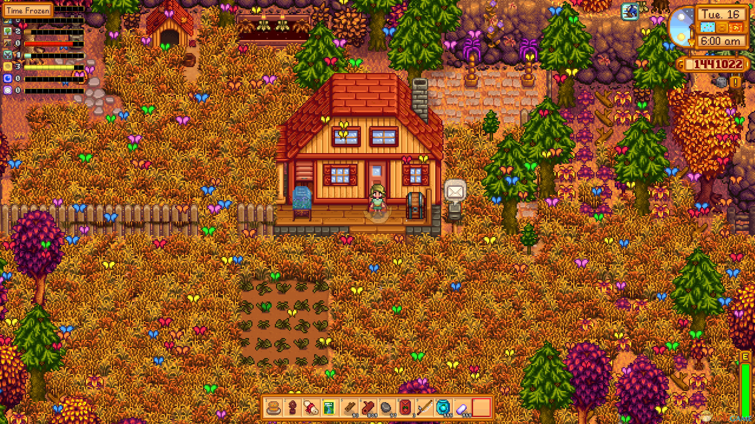 《星露谷物语》蝴蝶飞舞箱MOD