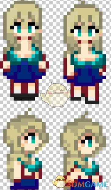 《星露谷物语》金发碧眼莉亚MOD