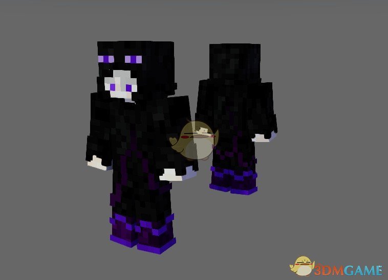 《我的世界》末影人套装皮肤MOD