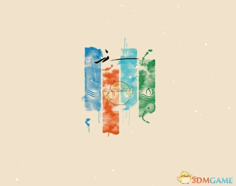 《Wallpaper Engine》四元素壁画动态壁纸