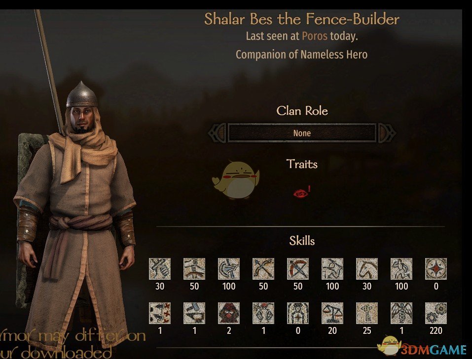 《骑马与砍杀2》有趣的同伴MOD