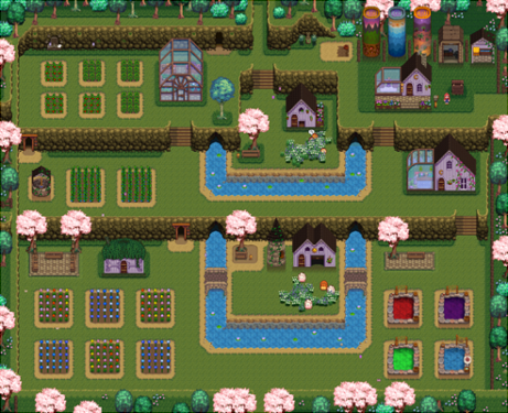 《星露谷物语》阶梯多区块农场MOD