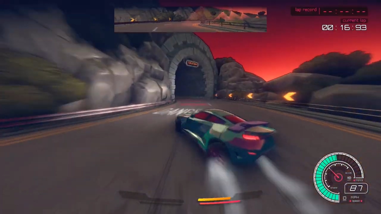 街机竞速《惯性漂移》试玩版上架Steam 8月7日正式发售