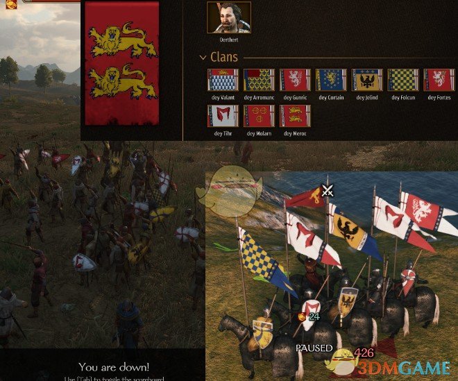 《骑马与砍杀2》派系旗帜包MOD