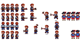 《星露谷物语》成熟帅气的克林特MOD