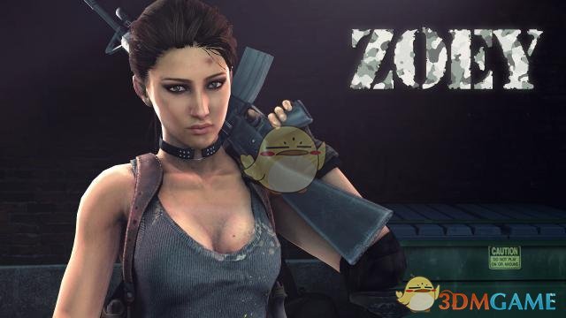 《求生之路2》佐伊军事风格服装MOD