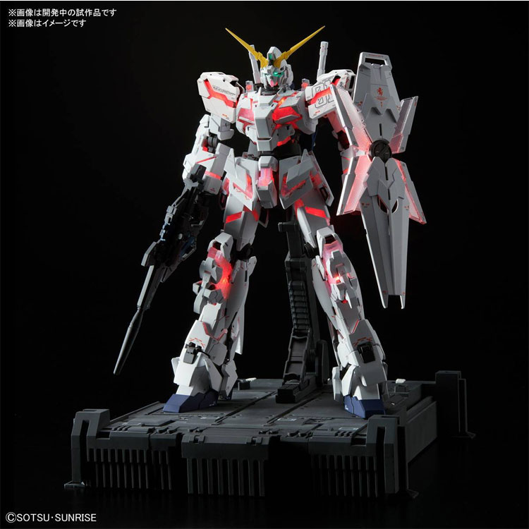 万代新品 MGEX 1/100 独角兽高达 售价约1513元