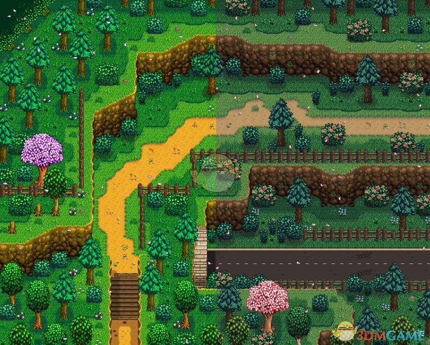 《星露谷物语》充满活力的田园色彩MOD