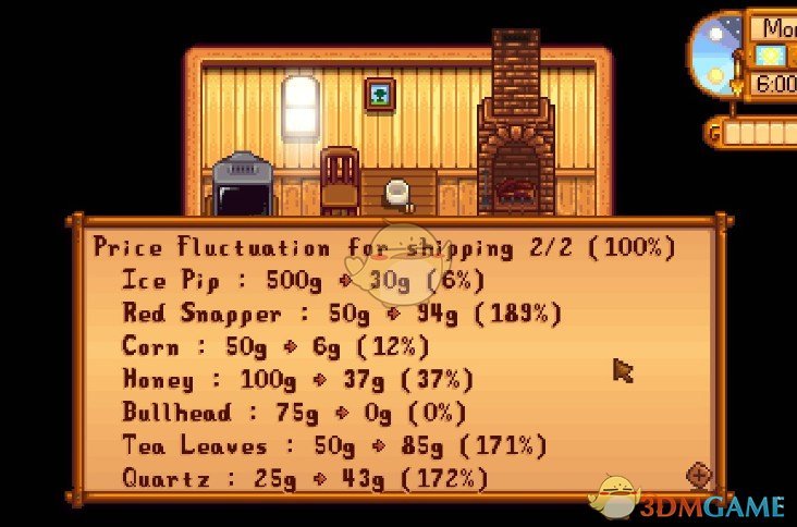 《星露谷物语》价格波动MOD