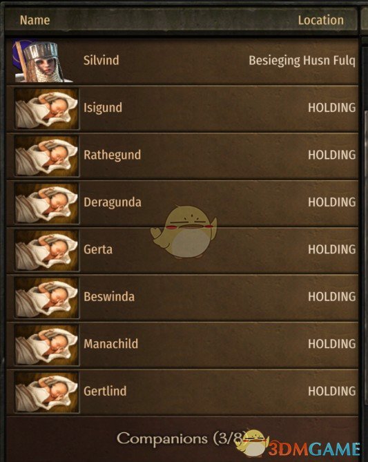 《骑马与砍杀2》孩子的最大数量限制MOD